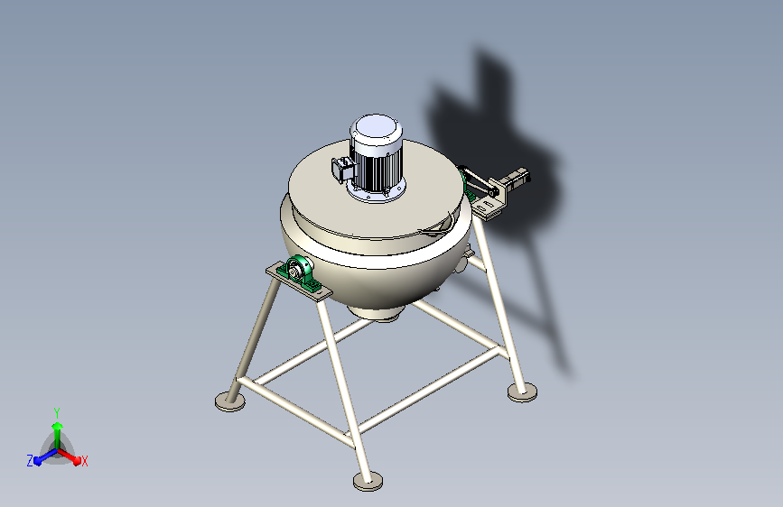 节能燃气全自动可倾式夹层炉的研究与设计