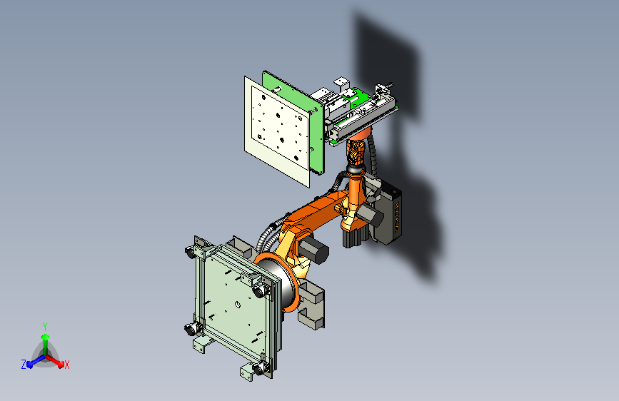金属板抓取搬运机械手
