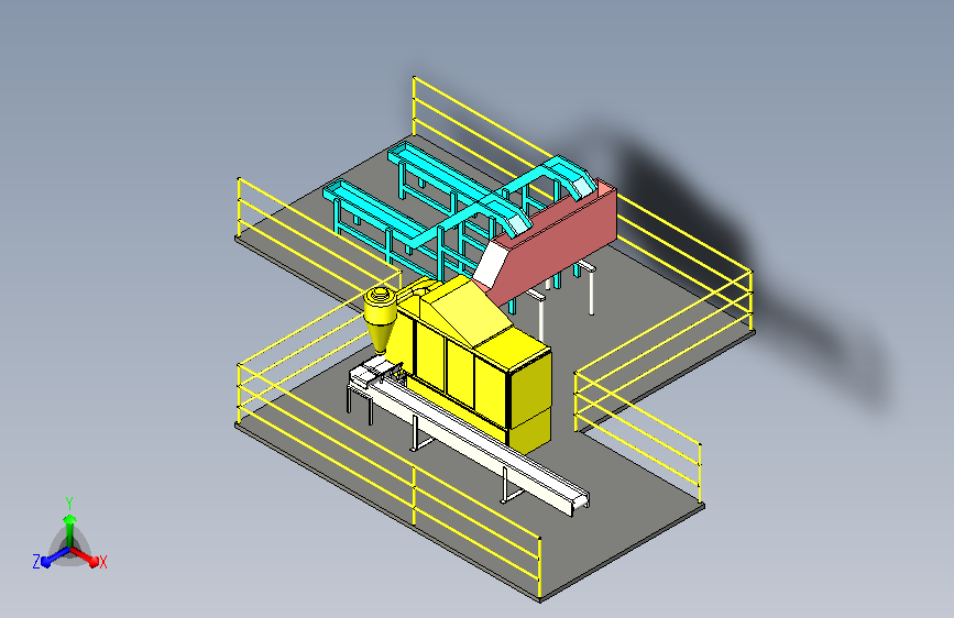 金银花自动烘干设备产线设计