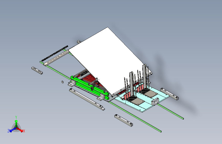 晶圆切割铺展机