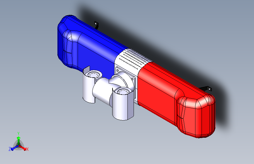 警灯带云台摄像机