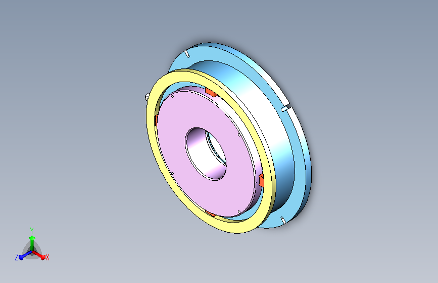 立车自动定心卡盘夹具