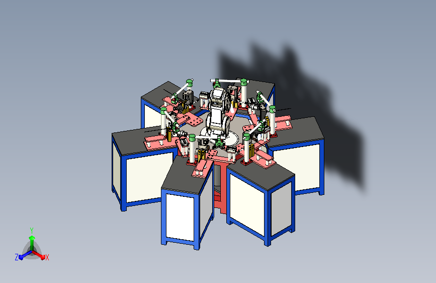 链条自动上料焊接工站