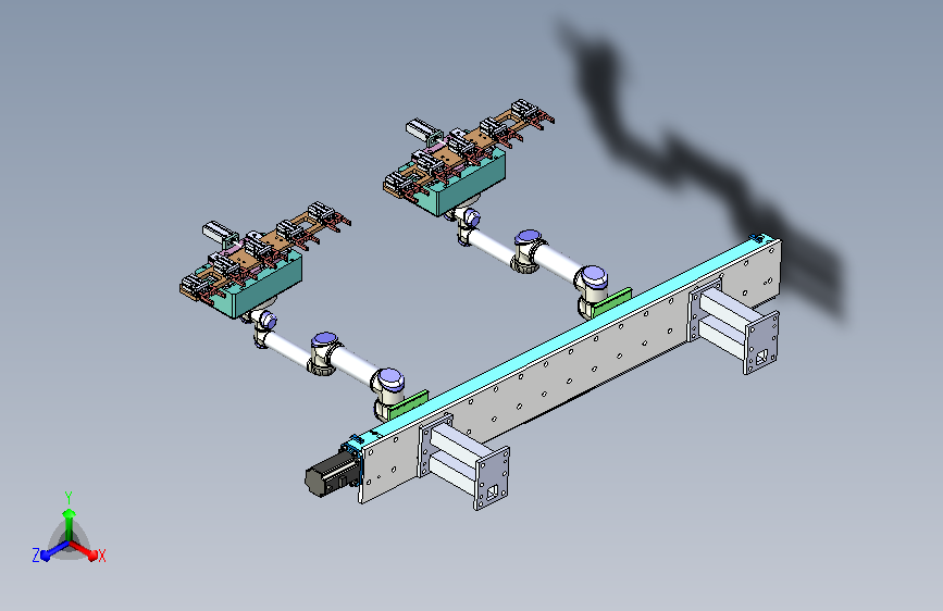 流水线自动化取料机构