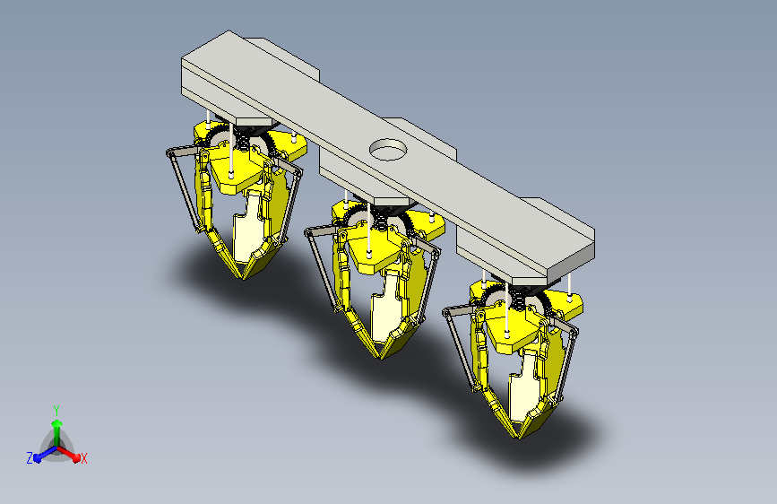 龙门桁架式物料搬运机构