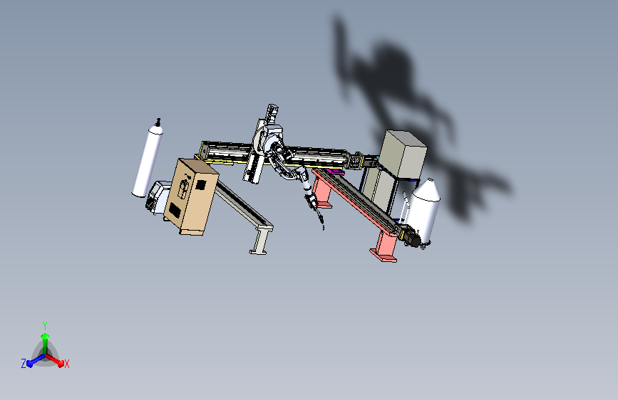龙门式焊接机械手