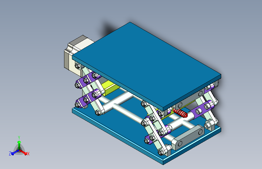 螺旋式举升机构