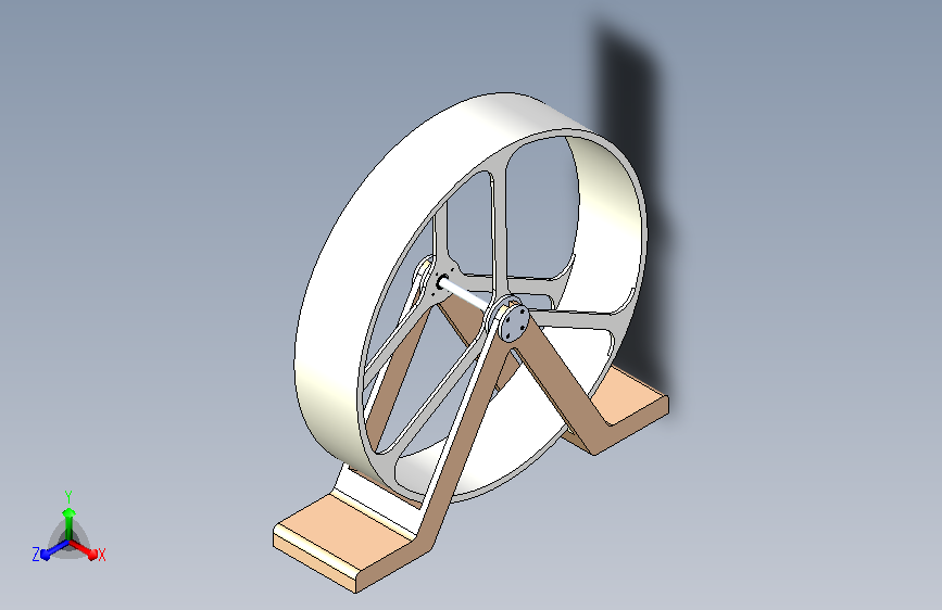猫咪跑步滚筒模型