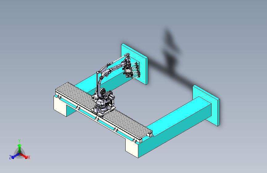 门架式拾搬运持机械手