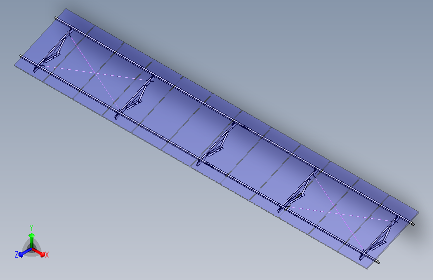 某光伏支架项目1x12方阵