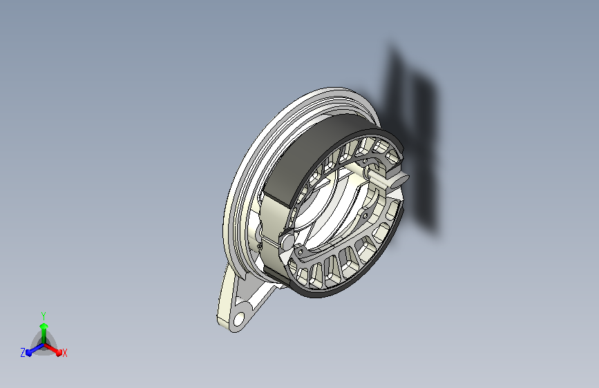 雅马哈 RX King 摩托车后鼓式刹车=1505966=50