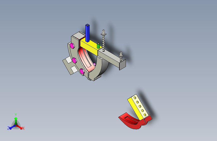 汽车车轮锁具焊接工装
