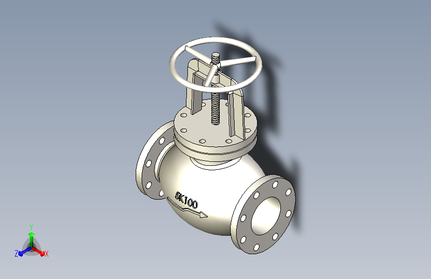 日标铸铁 铸钢截止阀 截止止回阀-JIS5K-100