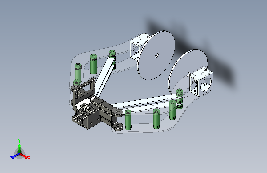 伸缩臂上的爪子