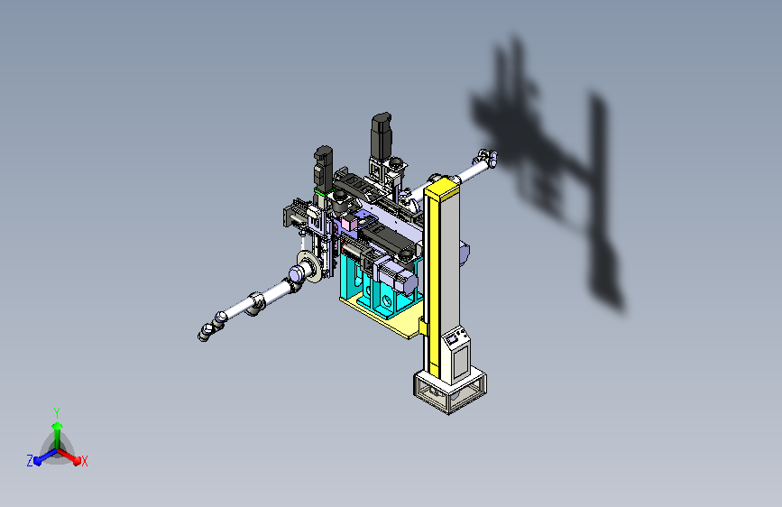 升降移动多功能机械手