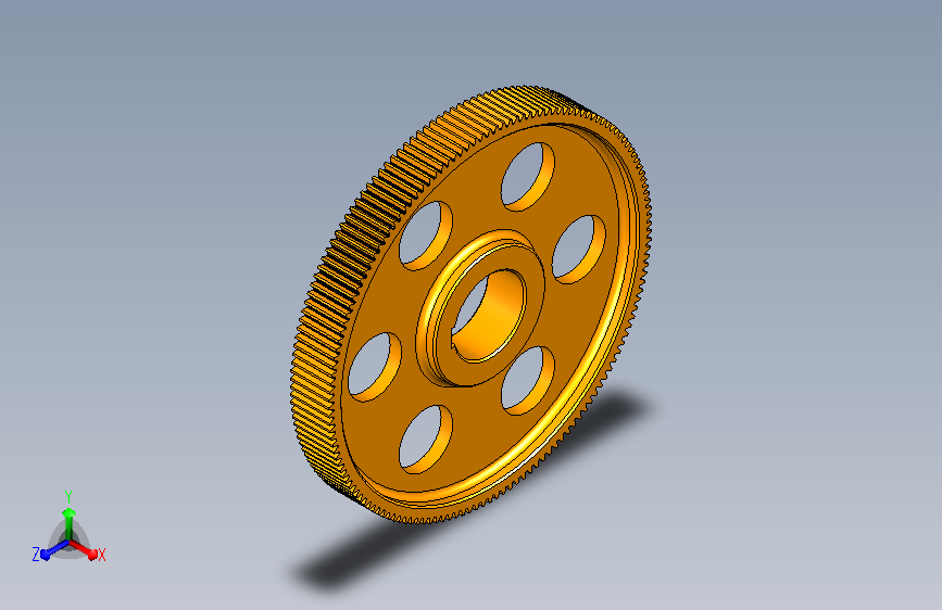 一级圆柱齿轮减速器含动画仿真和所有工程图=293763=50
