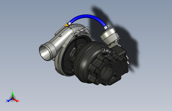 一款带旁通阀的增压器=411684=200