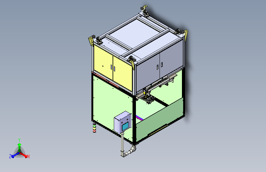 视觉检查机械手作业工作台