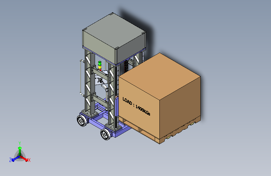 手动物料叉取搬运车