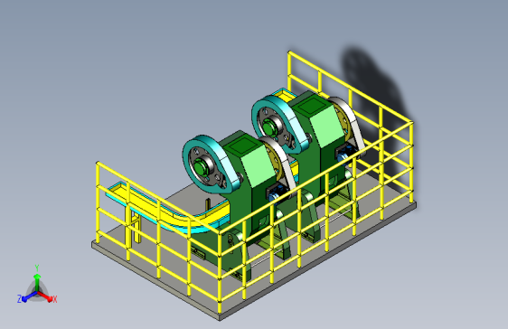 手机后盖全自动冲压生产线设计