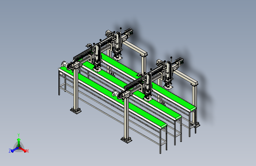 输送线物料分拣机构