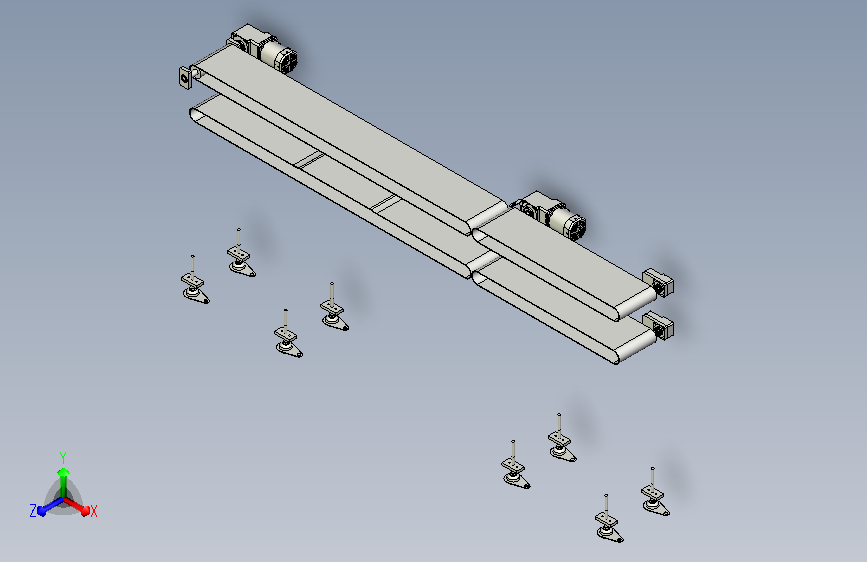 双层回流流水线