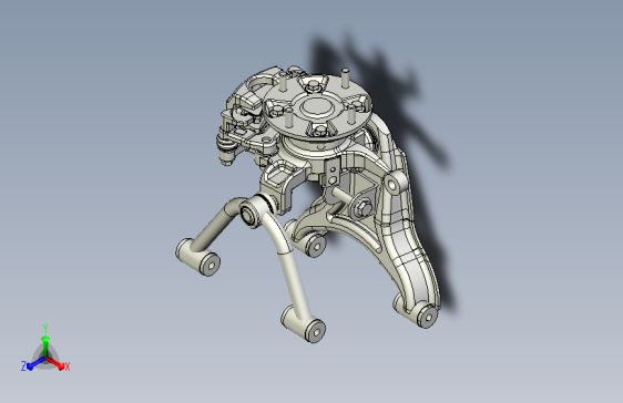 双横臂独立悬架