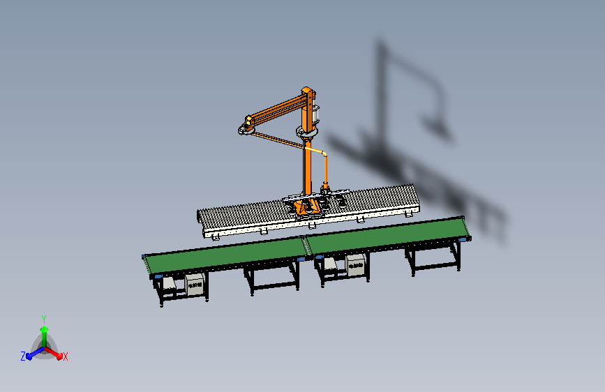 塑料板的助力搬运机械手