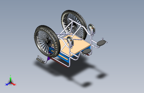 原创老年人轮椅模型=217495=70