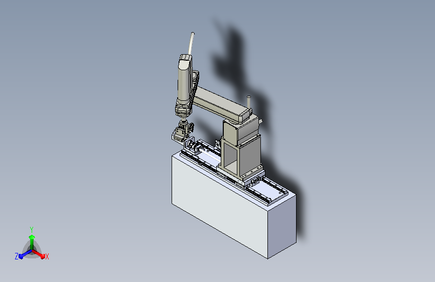 物料检测的自动抓取机械手