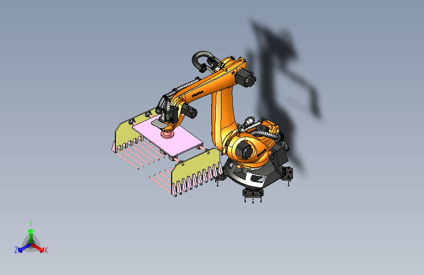物流码垛机机器人系统