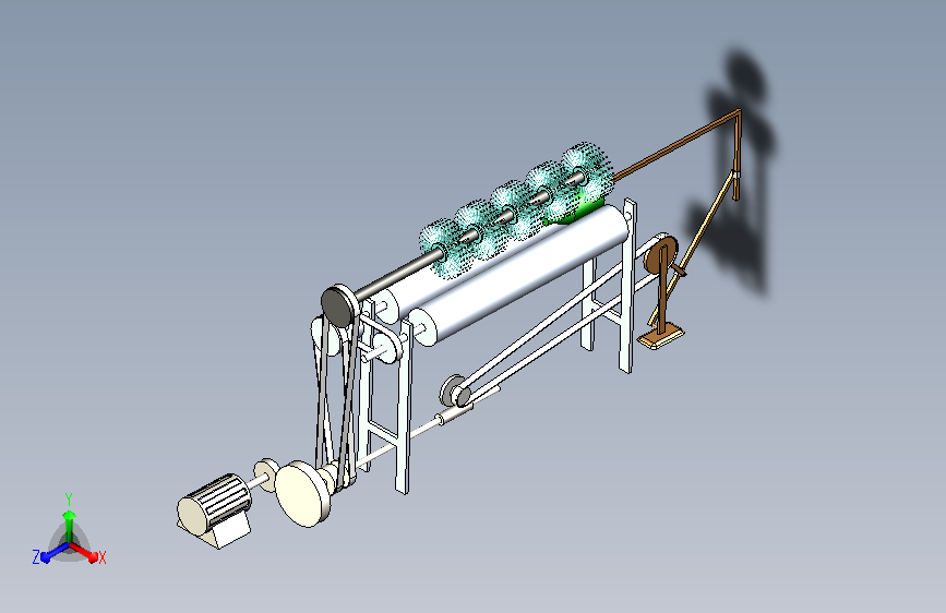 洗瓶机推瓶机构