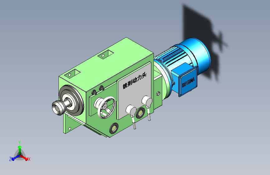 铣削动力头-7.5kw