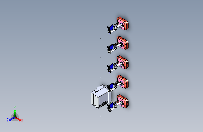 小件装配复合AGV模拟