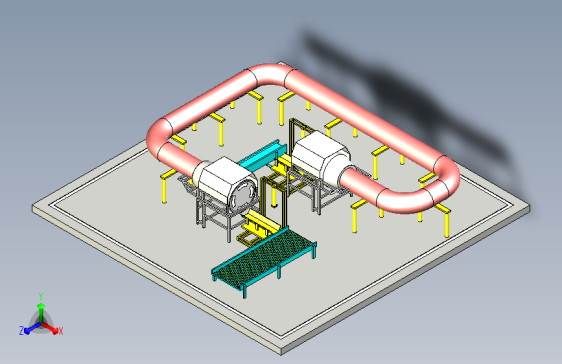 小麦自动烘干环形生产线设计