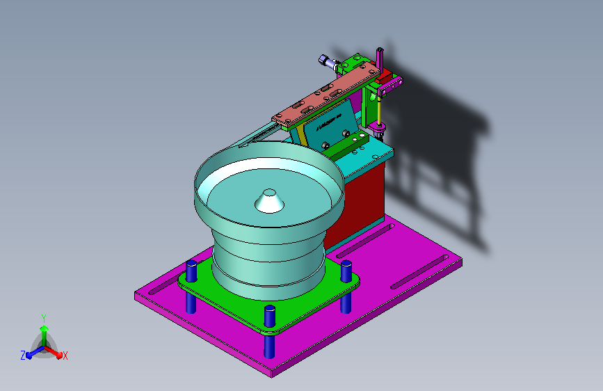 小型方形螺母振动盘