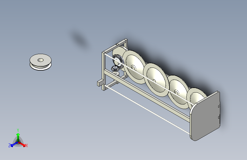新型旋转式割草机设计