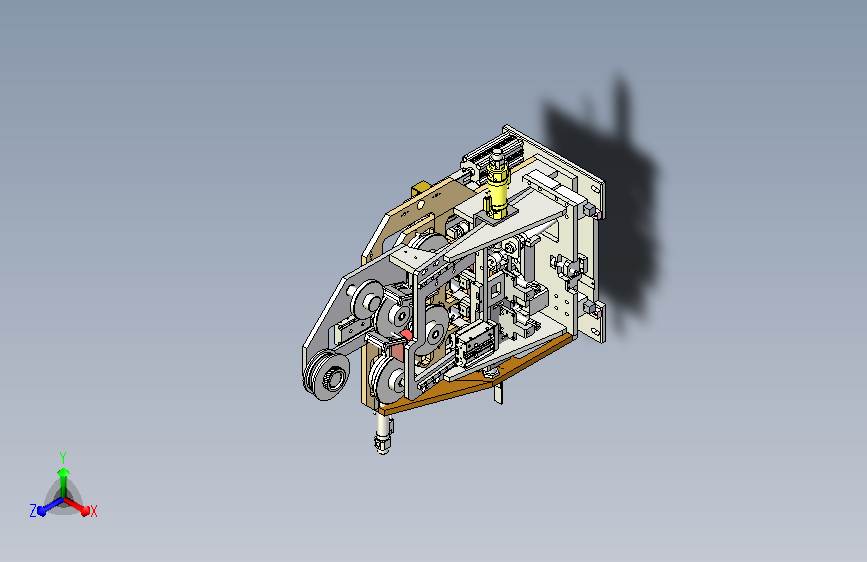 新纵向贴胶位机构