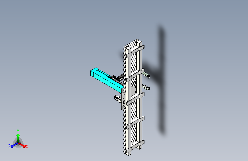 悬臂式多轴抓取机构