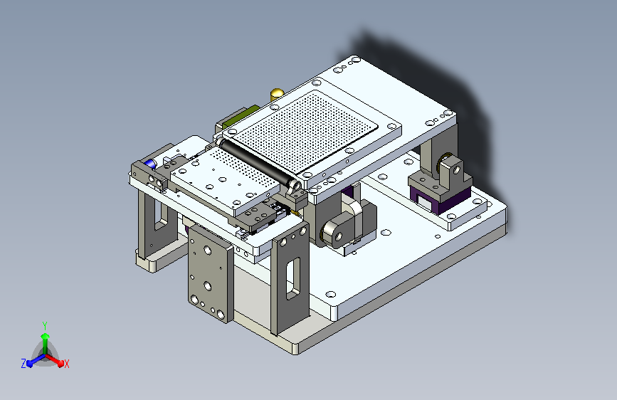 压片机贴合平台下压平台