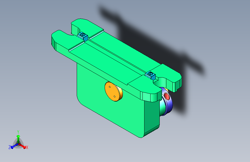 摇杆钻孔液压夹具