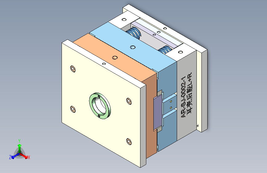 一款TWS耳机模具