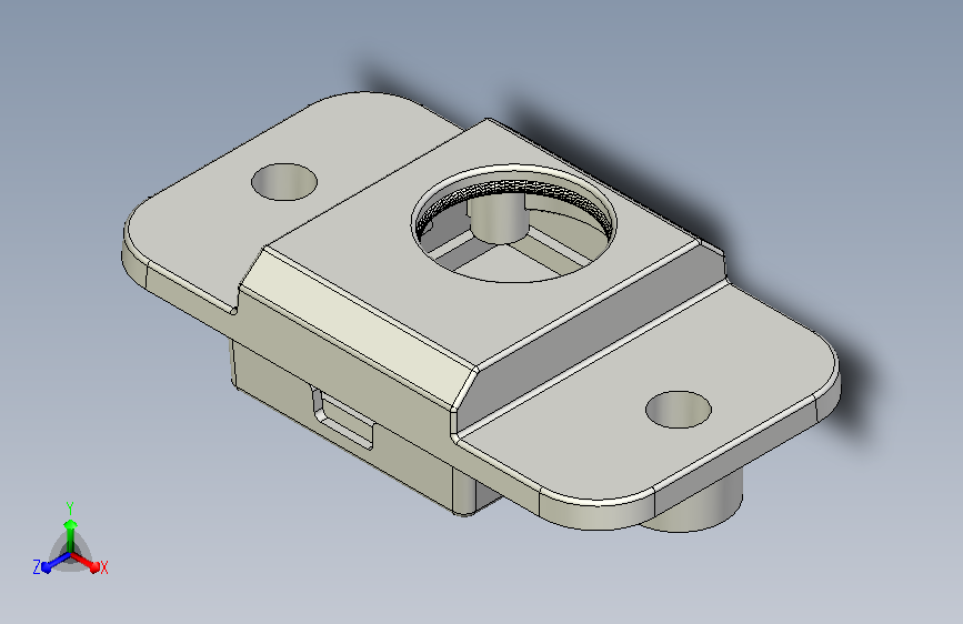 一款人感模组塑壳