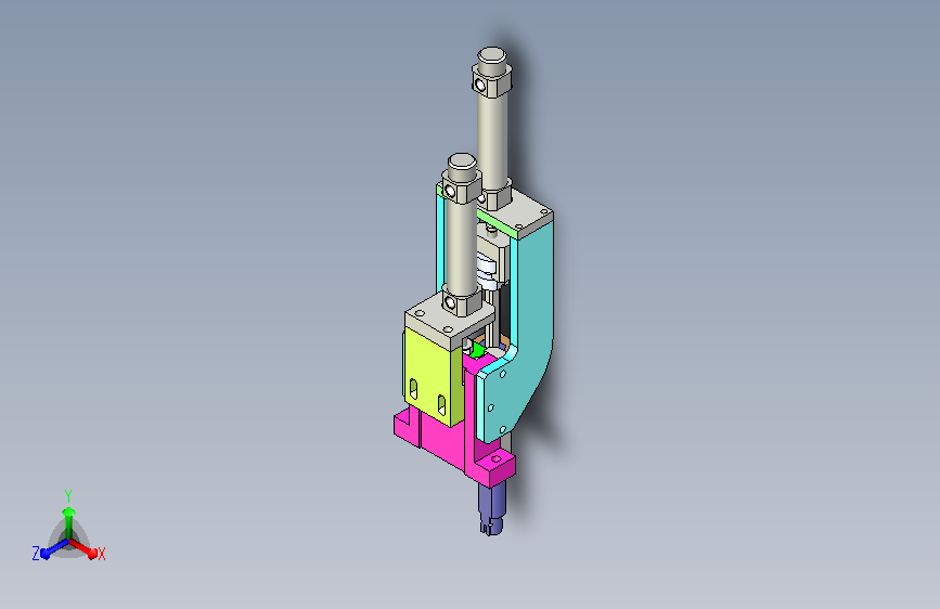 一款实用插料入料组件