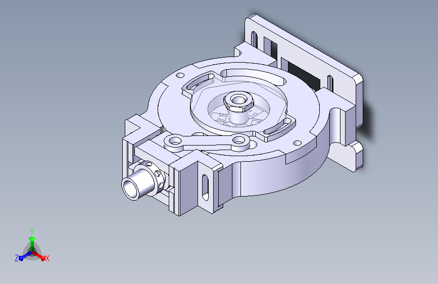 一种端子机用薄壁管六面围压夹具