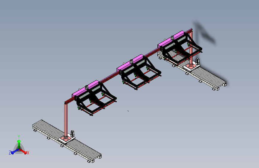 移动式桁架搬运机构