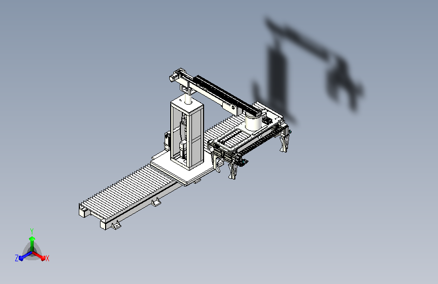 移动式码垛搬运机械人机构