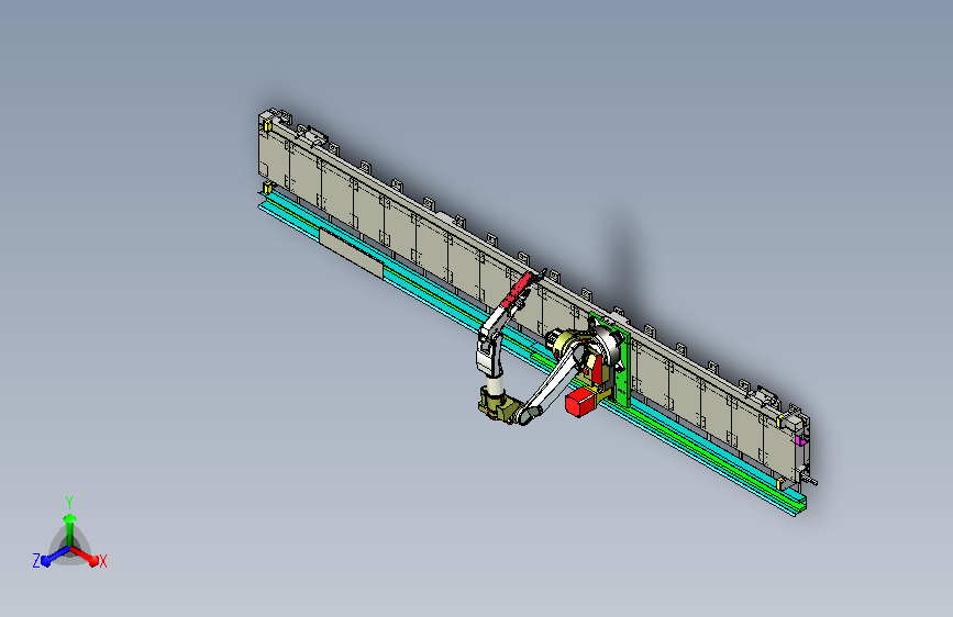 移动式锁螺丝机械手机构