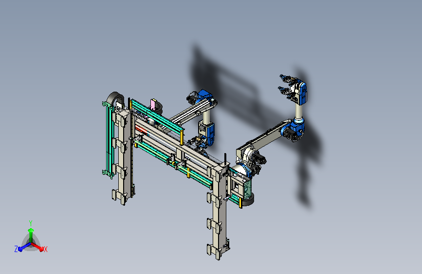 移动式芯片抓取机械手