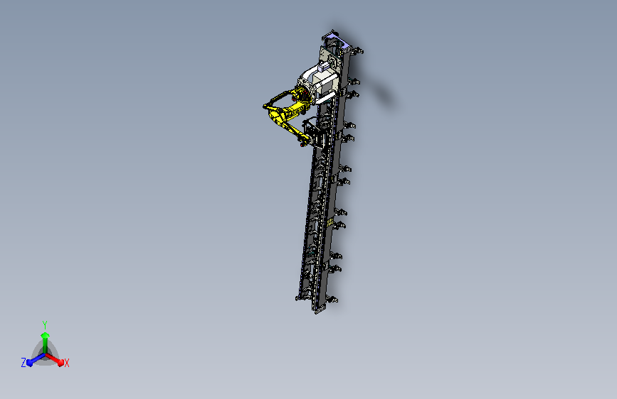 纸箱的移动抓取机械手